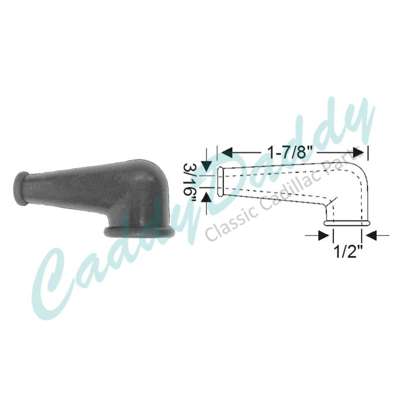 1939 1940 1941 1942 Cadillac (See Details) Rubber Electrical Terminal Boot Generator or Ignition Coil REPRODUCTION Free Shipping (See Details)