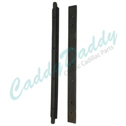 1939 Cadillac Convertible (See Details) Windshield Division Bar Rubber Weatherstrip Set (2 Pieces) REPRODUCTION Free Shipping In The USA 