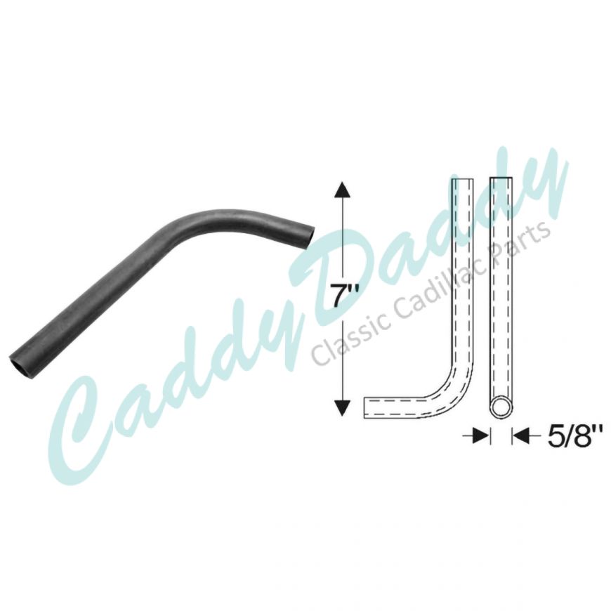 1939 1940 1941 Cadillac (See Details) Cowl Vent Rubber Hose REPRODUCTION Free Shipping In The USA