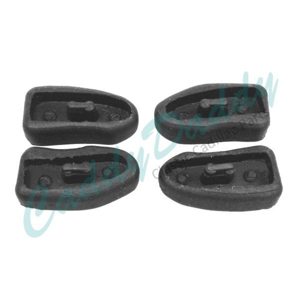 1940 1941 Cadillac Series 60 Special Rear Door Vent Rubber Division Bar Grommet Set (4 Pieces) REPRODUCTION Free Shipping In The USA