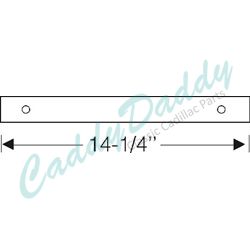 1941 1942 Cadillac Series 61 (See Details) Rear Window Rubber Division Bar Set REPRODUCTION Free Shipping In The USA 