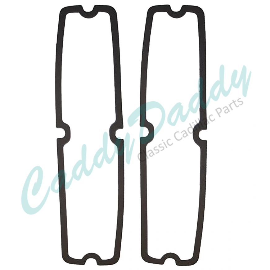 1965 Cadillac (EXCEPT Series 75 Limousine) Tail Light Lens Gaskets 1 Pair REPRODUCTION Free Shipping In The USA