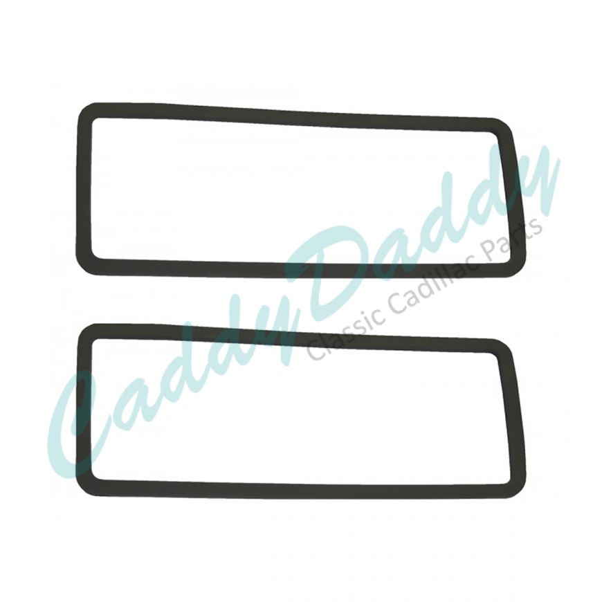 1973 1974 Cadillac Eldorado Cornering Lamp Lens To Housing Gaskets 1 Pair REPRODUCTION Free Shipping In The USA