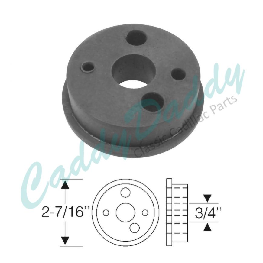1938 1939 1940 Cadillac (EXCEPT Commercial Chassis) 5-Hole Firewall Rubber Grommet REPRODUCTION Free Shipping In The USA