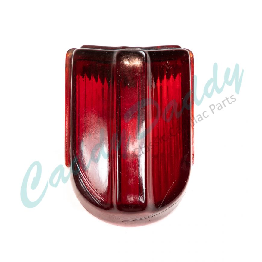 1942 1946 1947 Cadillac (EXCEPT Series 75 Limousine) Glass Lower Tail Light Lens Best Quality USED Free Shipping In The USA
