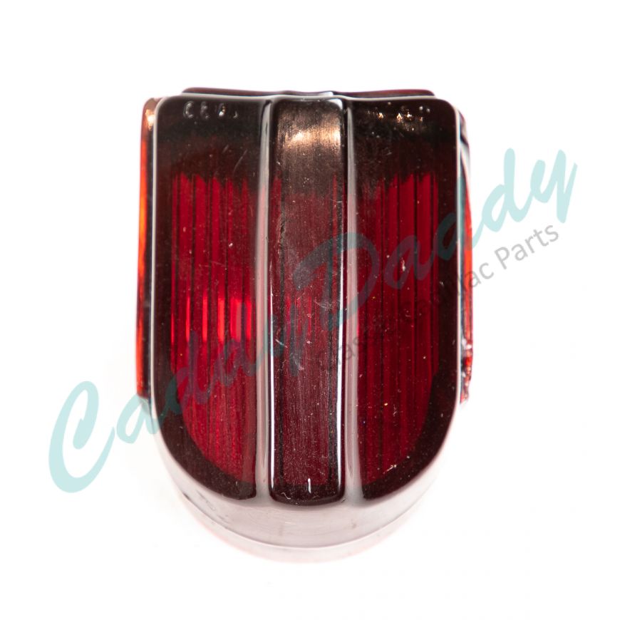 1942 1946 1947 Cadillac (EXCEPT Series 75 Limousine) Glass Lower Tail Light Lens C-Quality USED Free Shipping In The USA