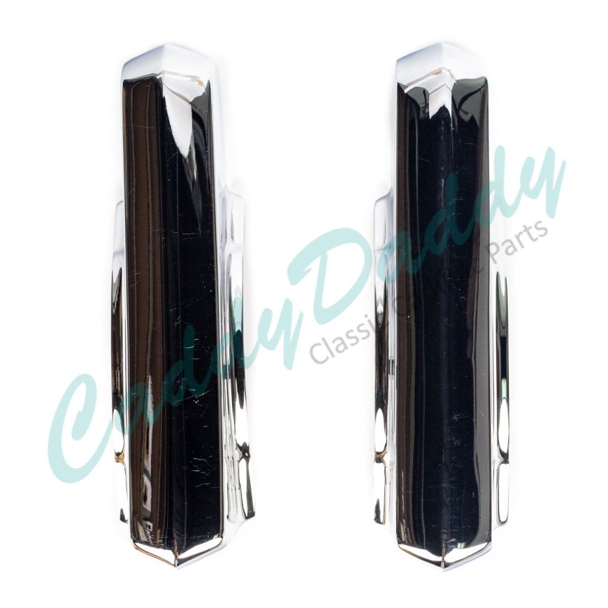 1938 Cadillac Series 75 Limousine Bumper Guard 1 Pair RE-PLATED/RESTORED Free Shipping In The USA