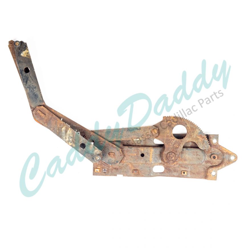 1957 1958 Cadillac Sedans (EXCEPT Series 75 Limousine) Left Driver Side Rear Door Electric Window Regulator USED Free Shipping In The USA