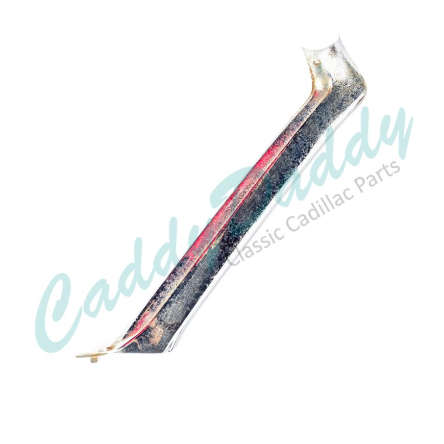 1963 1964 Cadillac Convertible Right Passenger Side A Pillar Interior Chrome USED Free Shipping In The USA