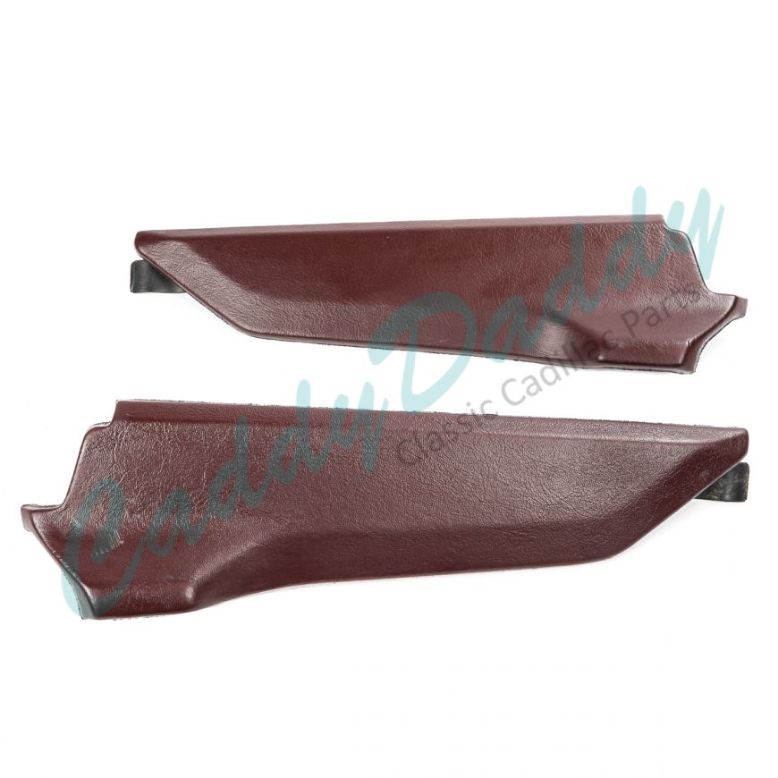 1987 1988 Cadillac Allante Top Covers Burgundy 1 Pair USED Free Shipping In The USA