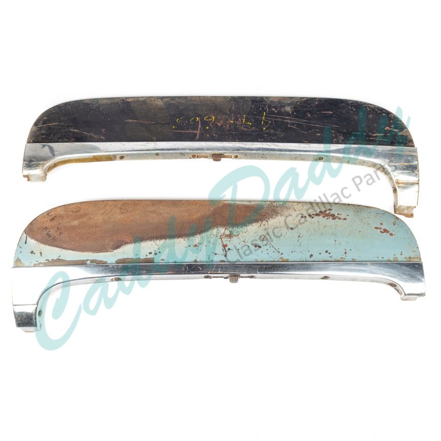 1948 1949 Cadillac Fleetwood Fleetwood Series 60 Special Fender Skirts With Trim (1 Pair) USED