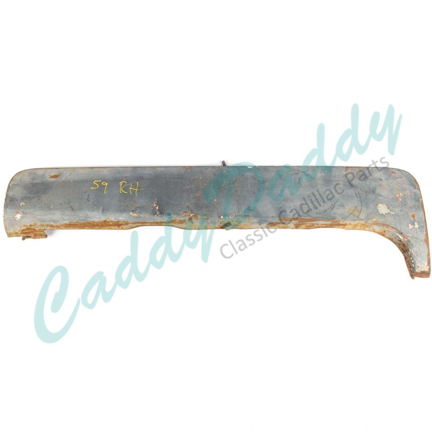 1959 Cadillac Right Passenger Side Fender Skirt #4 USED