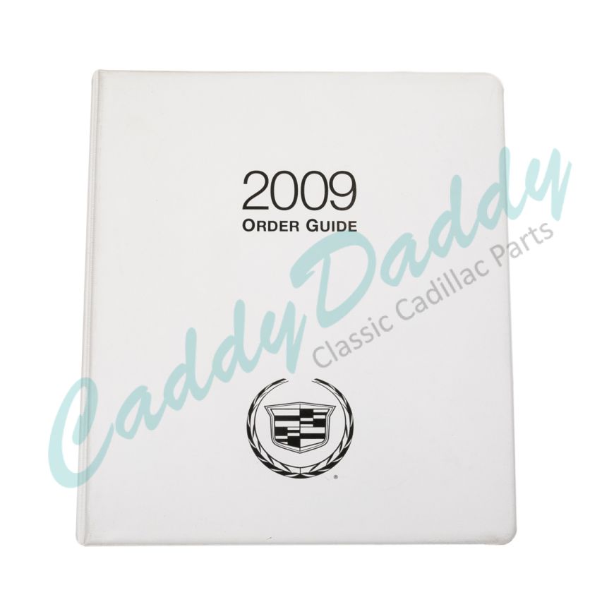 2009 Cadillac Order Guide USED Free Shipping In The USA