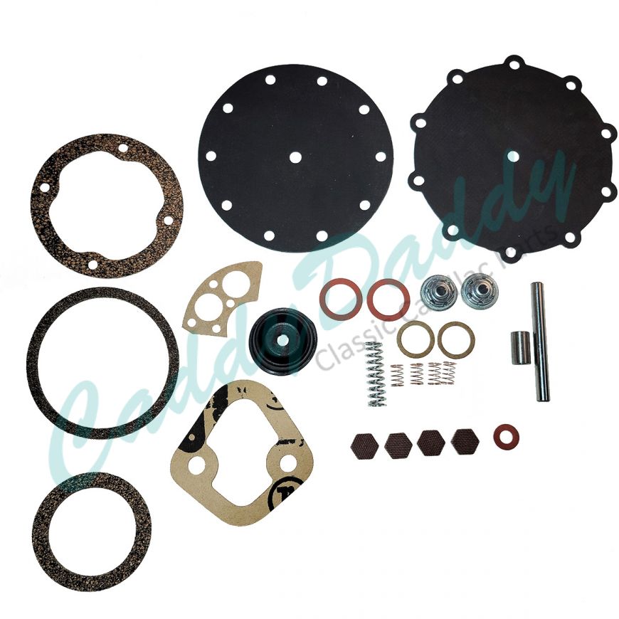 1939 Cadillac And Lasalle AC Type 480 Fuel And Vacuum Pump Rebuild Kit REPRODUCTION Free Shipping In The USA