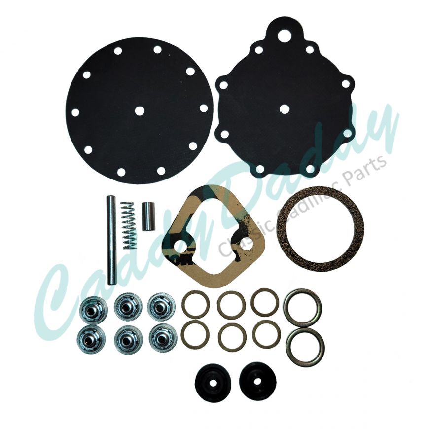 Late 1951 1952 Early 1953 Cadillac (See Details) AC Type 9648 Fuel And Vacuum Pump Rebuild Kit REPRODUCTION Free Shipping In The USA