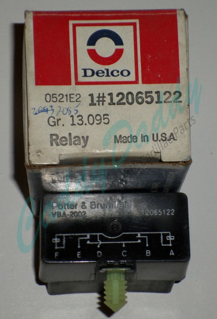 1989 1990 1991 1992 1993 Cadillac Allante Door Lock Relay Relay  NOS  Free Shipping In The USA