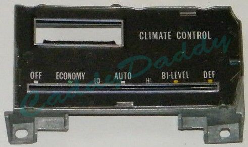 1974 1975 1976 Cadillac (See Details) Climate Control Escutcheon Plate NOS Free Shipping In The USA