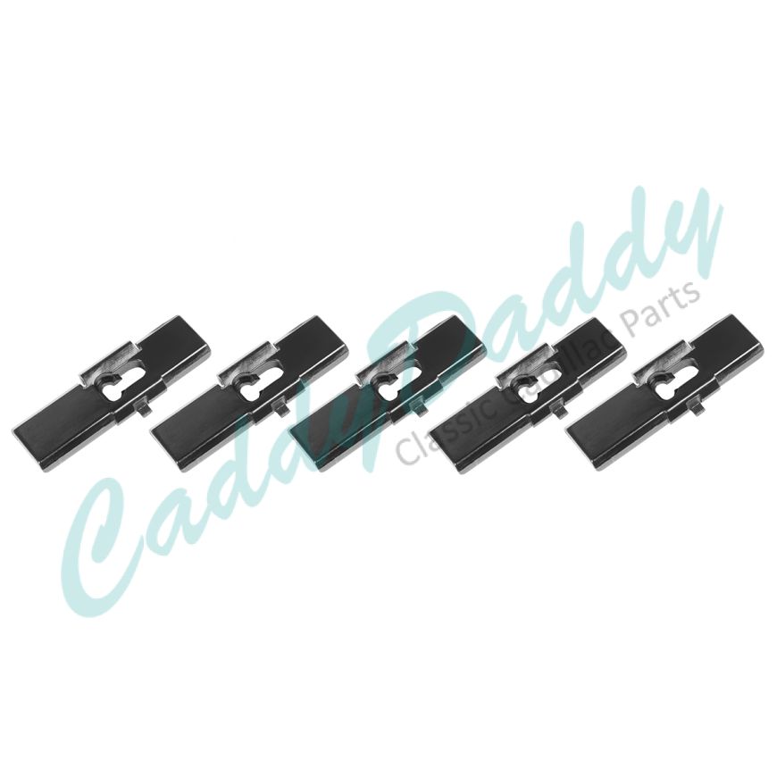 1980 1981 1982 1983 1984 Cadillac Fleetwood Series 75 Limousine 4-Door Vinyl Top Bottom Molding Clip Set (5 Pieces) REPRODUCTION