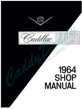 1964 Cadillac All Models Service Manual CD REPRODUCTION Free Shipping In The USA