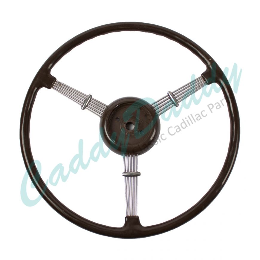 1938 Cadillac Series 75 Limousine Steering Wheel Brown USED Free Shipping In The USA