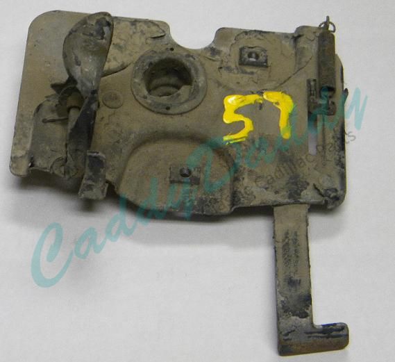 1957-cadillac-deville-hood-latch-assembly-used