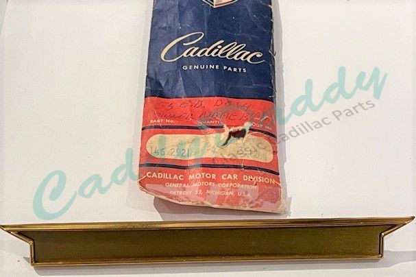 1955 Cadillac Eldorado Dash Blank For Owner's Name NOS Free Shipping In The USA