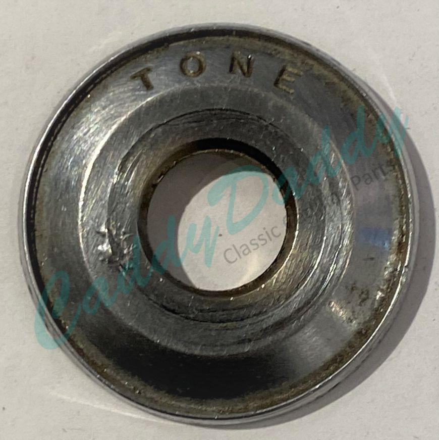 1956 Cadillac (Except CC Comercial Chassis) Radio Tone Escutcheon Plate USED Free Shipping In The USA