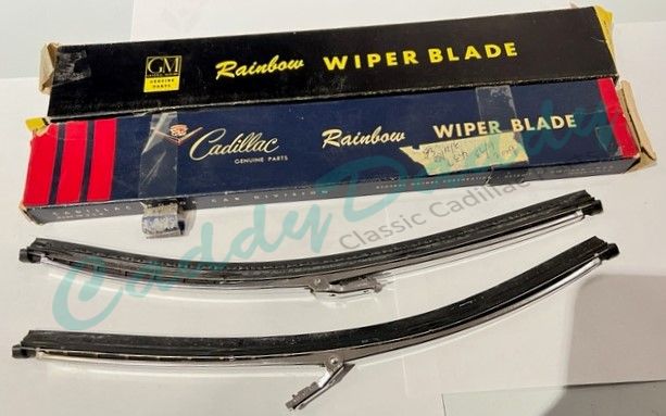 1956 Cadillac Wiper Blades New Old Stock 1 Pair Free Shipping In The USA