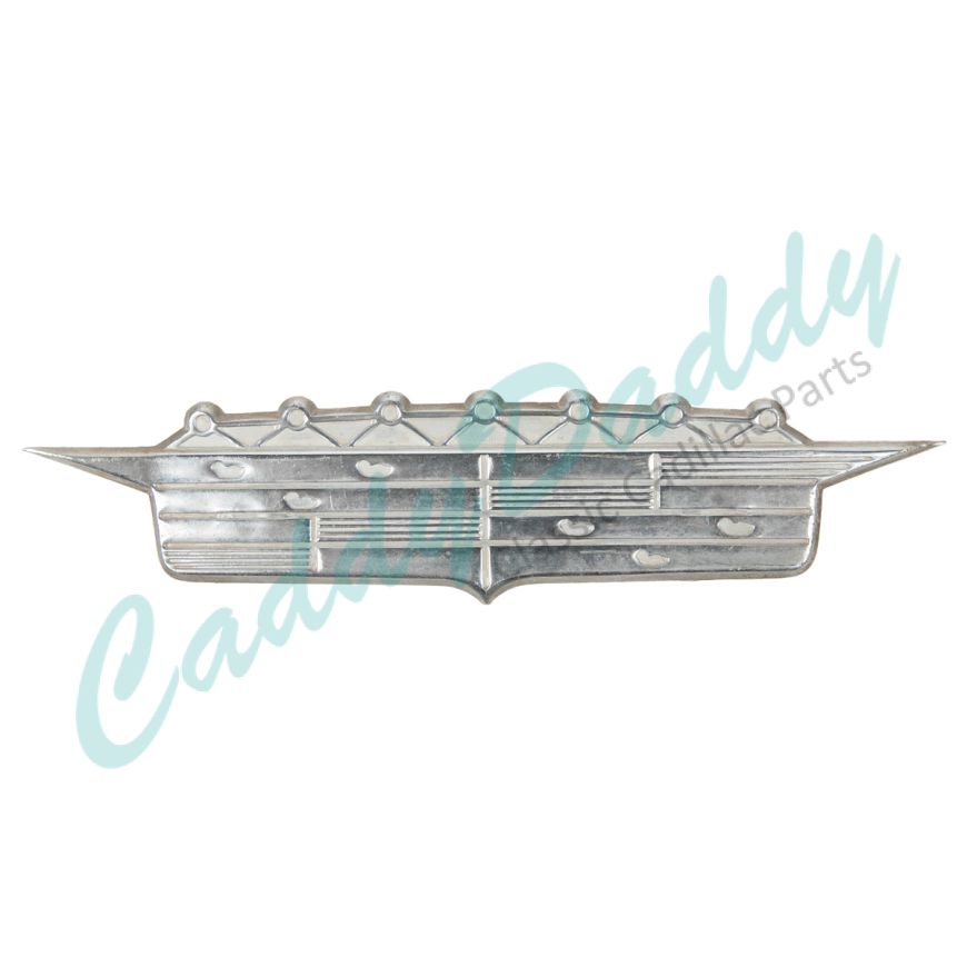 1957 Cadillac (See Details) Rear Quarter Tail Fin Crest Best Quality USED Free Shipping In The USA