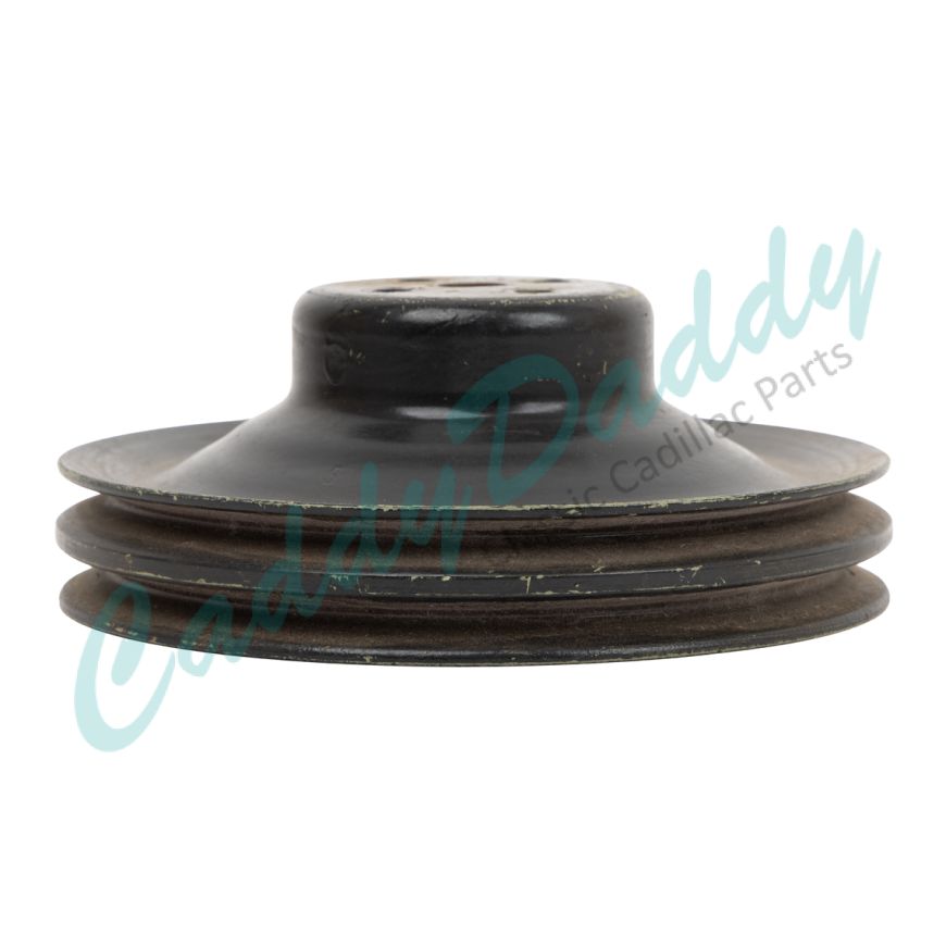 1958 1959 1960 1961 1962 Cadillac (WITHOUT Air Conditioning) Double Groove Water Pump Pulley USED Free Shipping In The USA