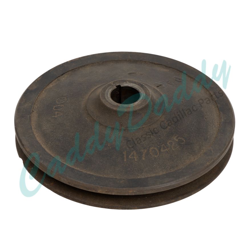 1958 Cadillac (EXCEPT Commercial Chassis) Air Spring Compressor Pulley USED