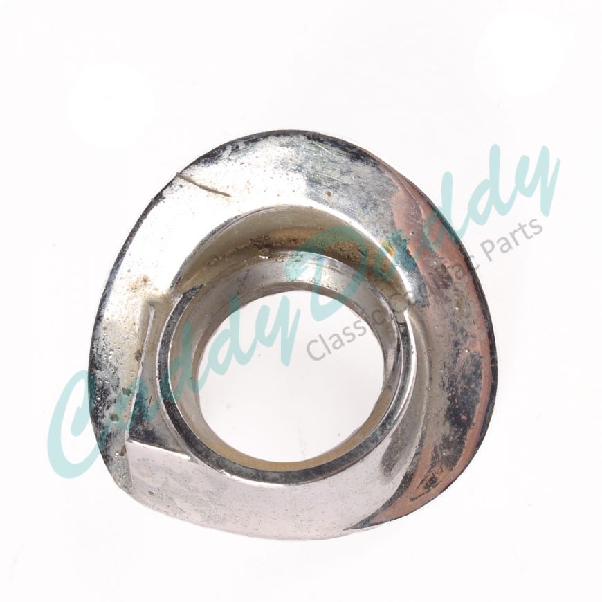 1960 Cadillac (EXCEPT Series 75 Limousine) Right Passenger Side Windshield Wiper Escutcheon USED Free Shipping In The USA