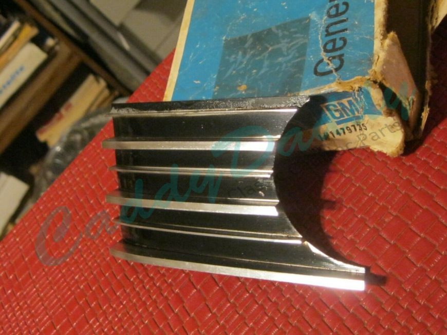1963 Cadillac Outer Right Passenger Side Grill Extension NOS Free Shipping In The USA