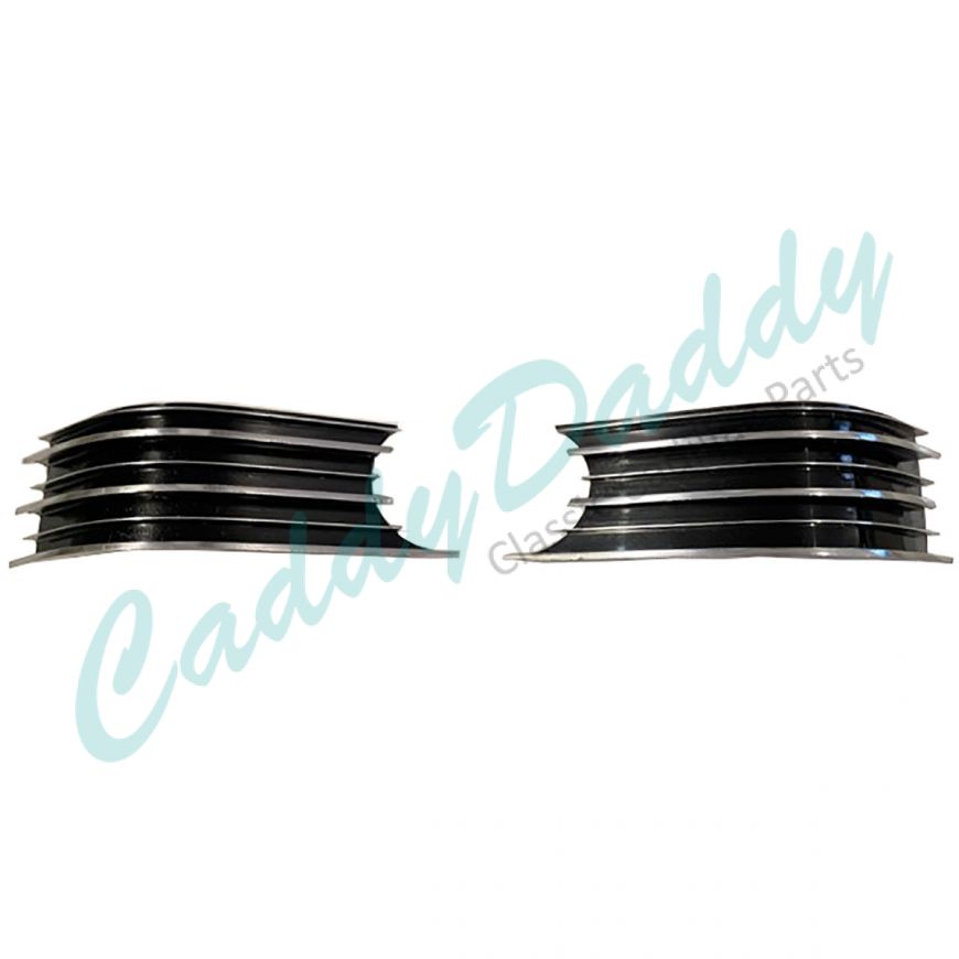 1963 Cadillac Inner Left And Right Side Grille Extensions 1 Pair NOS Free Shipping In The USA
