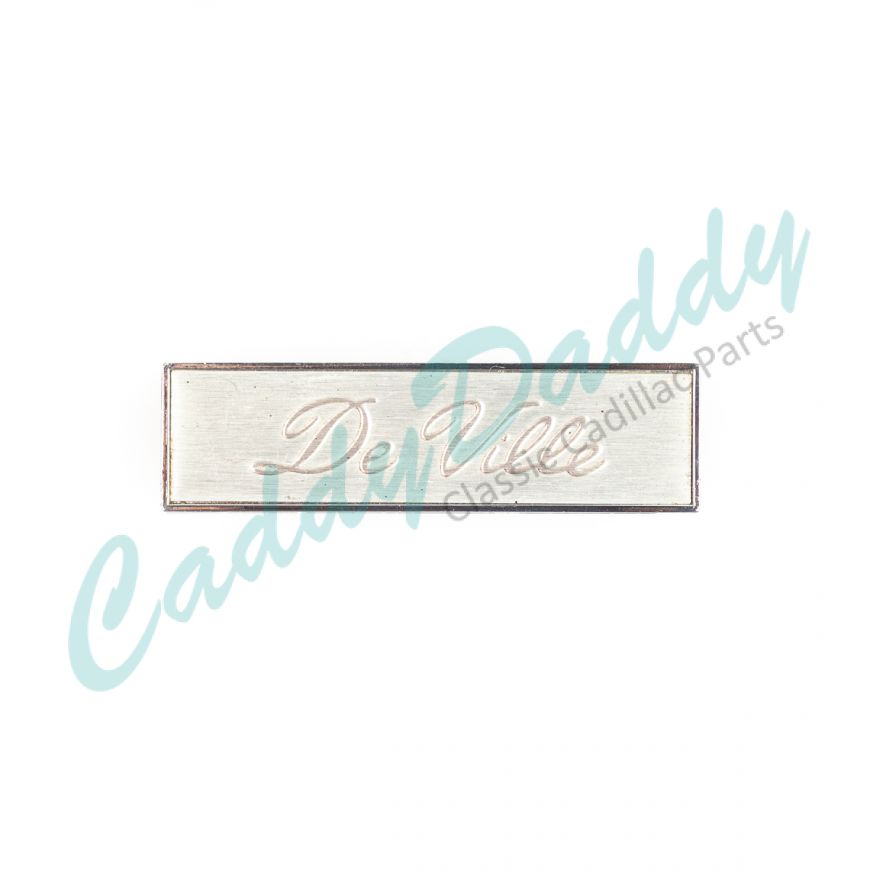 1967 1970 Cadillac Deville Dash Panel Emblem USED Free Shipping In The USA