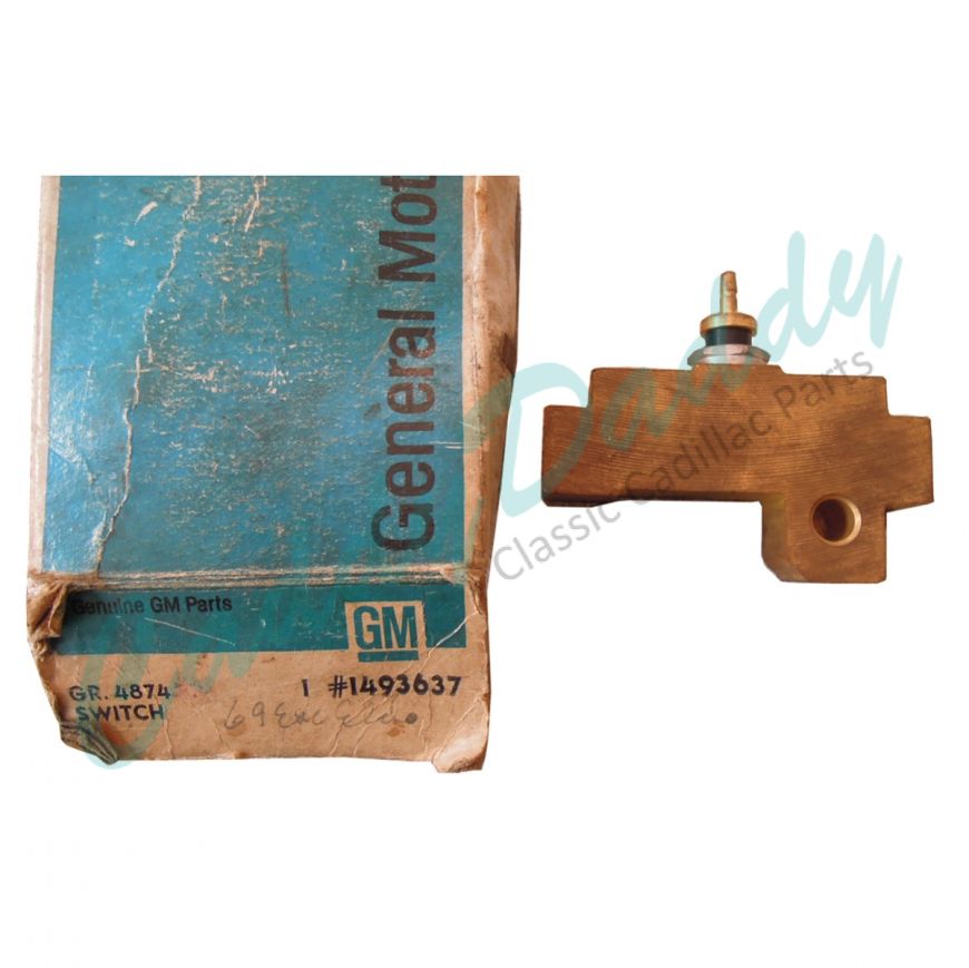 1969 (All Except Eldorado) Cadillac Low Brake Warning  Switch NOS Free Shipping In The USA