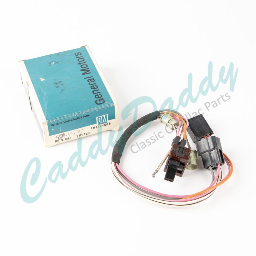 1969 Cadillac (See Details) Cruise Control Speed Selector Switch NOS Free Shipping In The USA