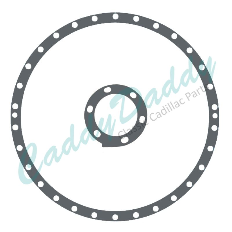 1942 1946 1947 1948 Cadillac Hydramatic Transmission Flywheel Torus Cover Gasket REPRODUCTION Free Shipping In The USA