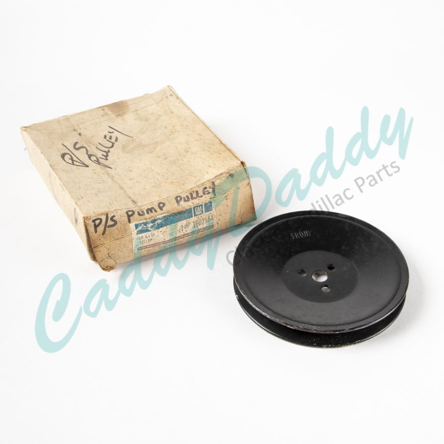 1973 1974 1975 1976 Cadillac (See Details) Air Injection Reactor Pump Single Groove Pulley NOS Free Shipping In The USA