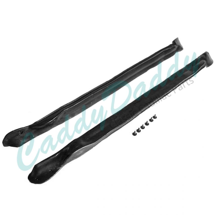 1971 1972 1973 1974 1975 1976 Cadillac Eldorado Convertible Pillar Post Rubber Weatherstrips 1 Pair REPRODUCTION Free Shipping In The USA