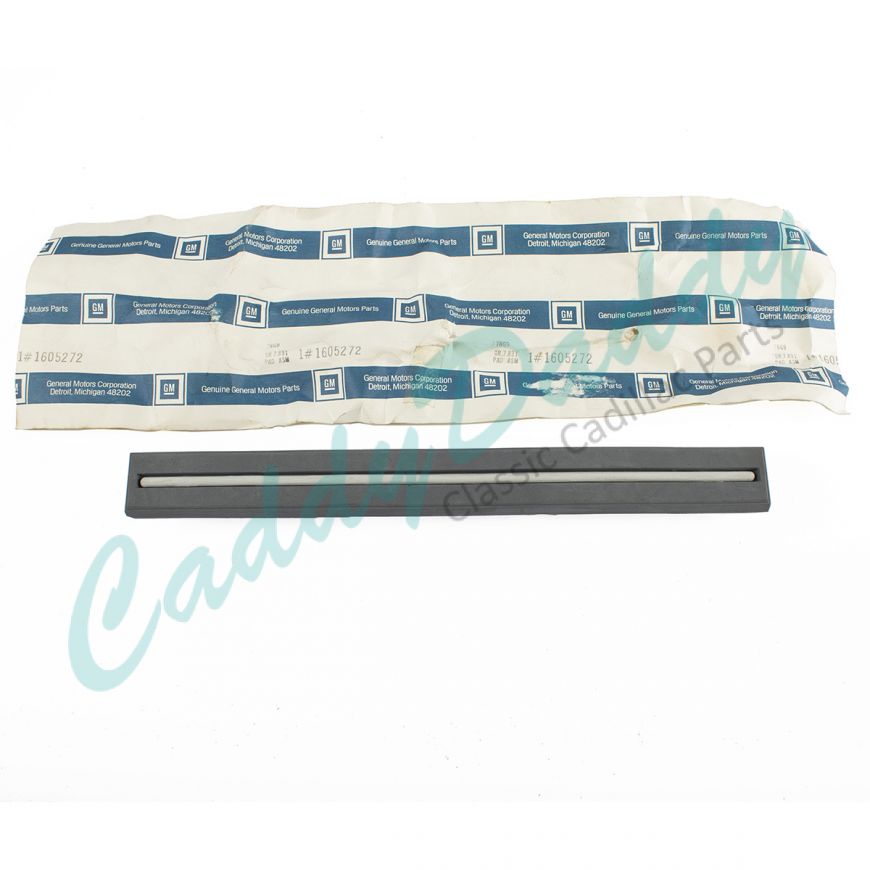 1975 1976 1977 1978 Cadillac Eldorado Front Outer Horizontal Rubber Impact Strip NOS Free Shipping In The USA