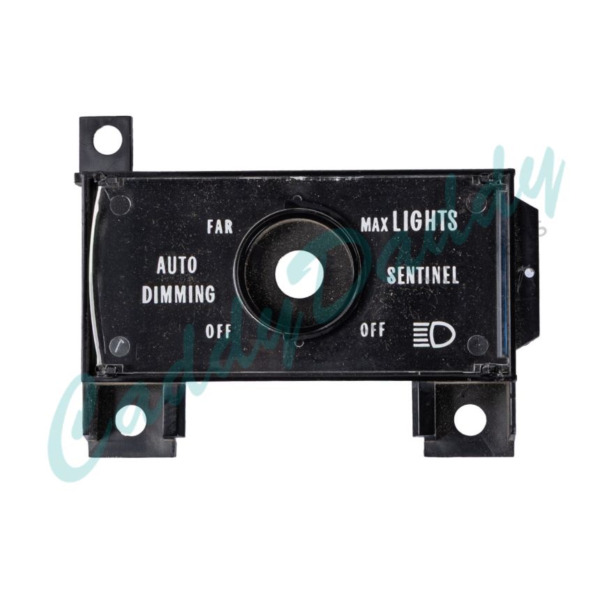 1978 1979 1980 Cadillac Calais And Deville Twilight Sentinel Dash Plate Escutcheon NOS Free Shipping In The USA
