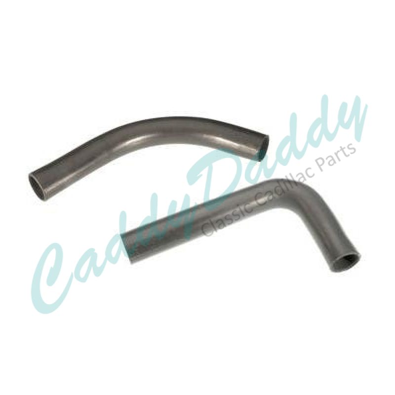 1957 1958 1959 1960 Cadillac WITHOUT Air Conditioning (A/C) Molded Upper and Lower Radiator Hose Set (2 Pieces) REPRODUCTION Free Shipping in the USA