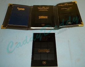 1985 Cadillac DeVille and Fleetwood Owner's Manual Set - Original USED Free Shipping In The USA