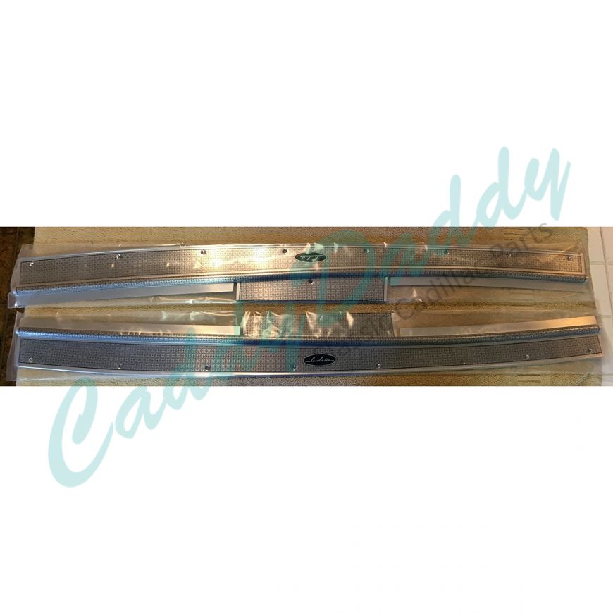 1939 Cadillac Lasalle Series 50 2-Door Convertible and Hardtop Door Sill Plate 1 Pair REPRODUCTION