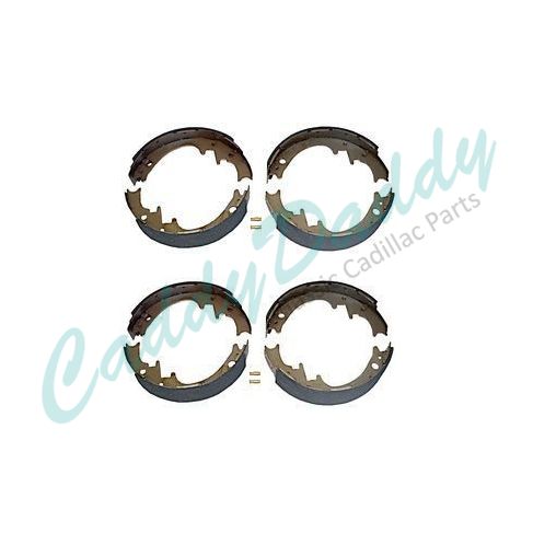 1950 1951 Cadillac Series 75 Limousine and Commercial Chassis Drum Brake Shoe Set (8 Pieces) REPRODUCTION
