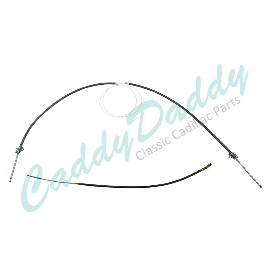 1950 1951 1952 1953 Cadillac Series 62 (See Details) Emergency Brake Cable Set (2 Pieces) REPRODUCTION Free Shipping In The USA