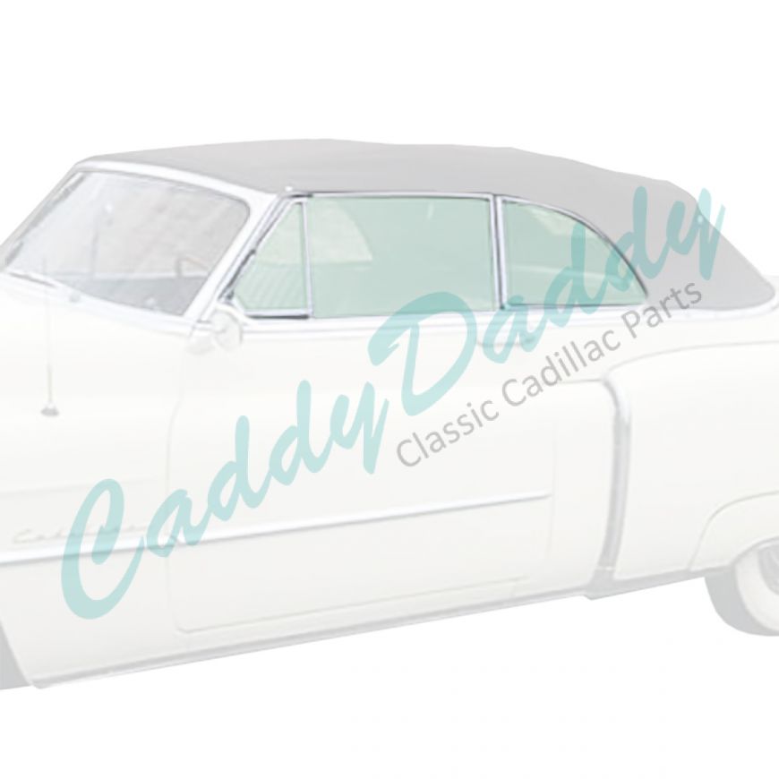 1950 1951 Cadillac Series 62 Convertible Glass Set (6 pieces) REPRODUCTION Free Shipping In The USA