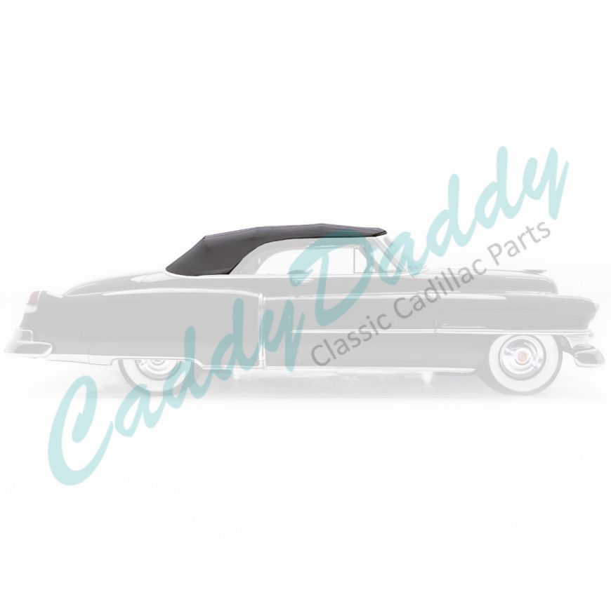 1953 Cadillac Series 62 Convertible (See Details) Stayfast Canvas Top With Plastic Curtain And Pads REPRODUCTION Free Shipping In The USA