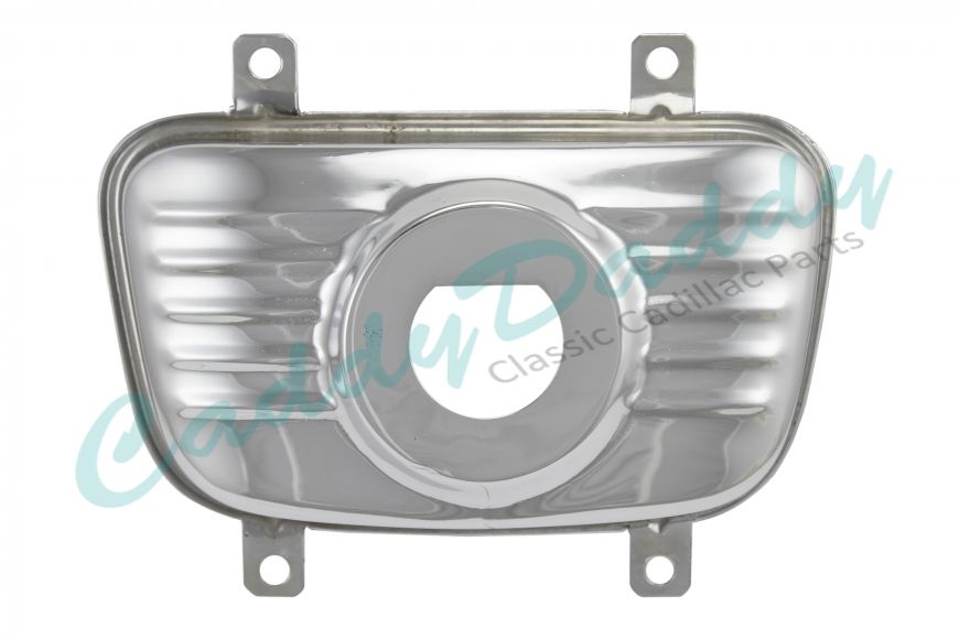 1953 Cadillac (See Details) Right Passenger Side Parking /Turn-signal Lamp Chrome Cover Bezel Restored Free Shipping In The USA